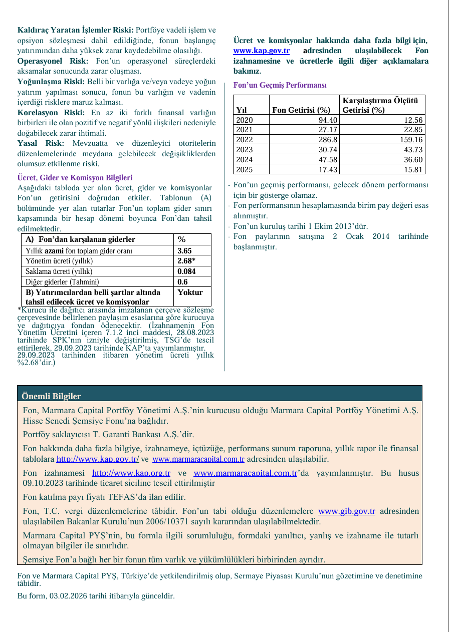 Mac Yatitimci Bilgi formu 2